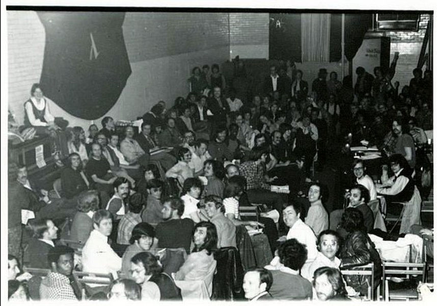 firehouse meeting 1971. richard wandel