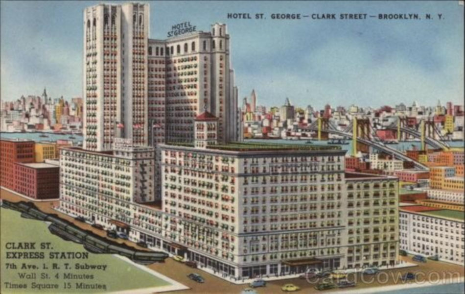 Hotel St. George – NYC LGBT Historic Sites Project
Where the Brooklyn-Long Island Cat Club shows took place in the 1940s.