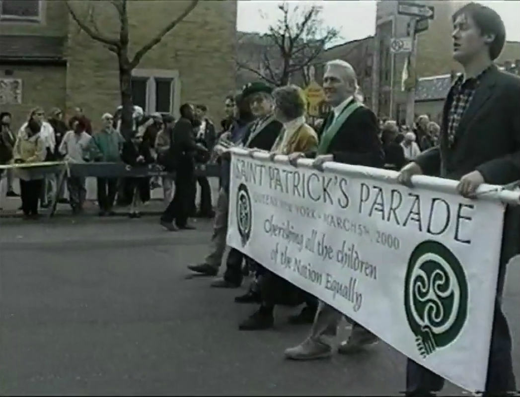 The 'alternative' inclusive St Patrick's Day parade in New York