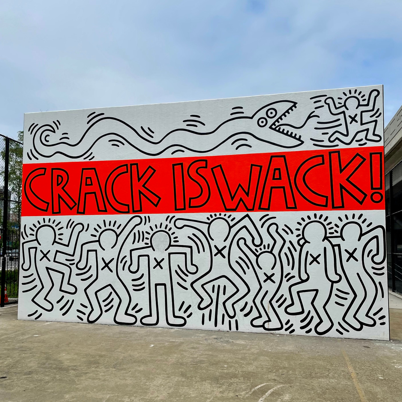 Keith Haring Graffiti