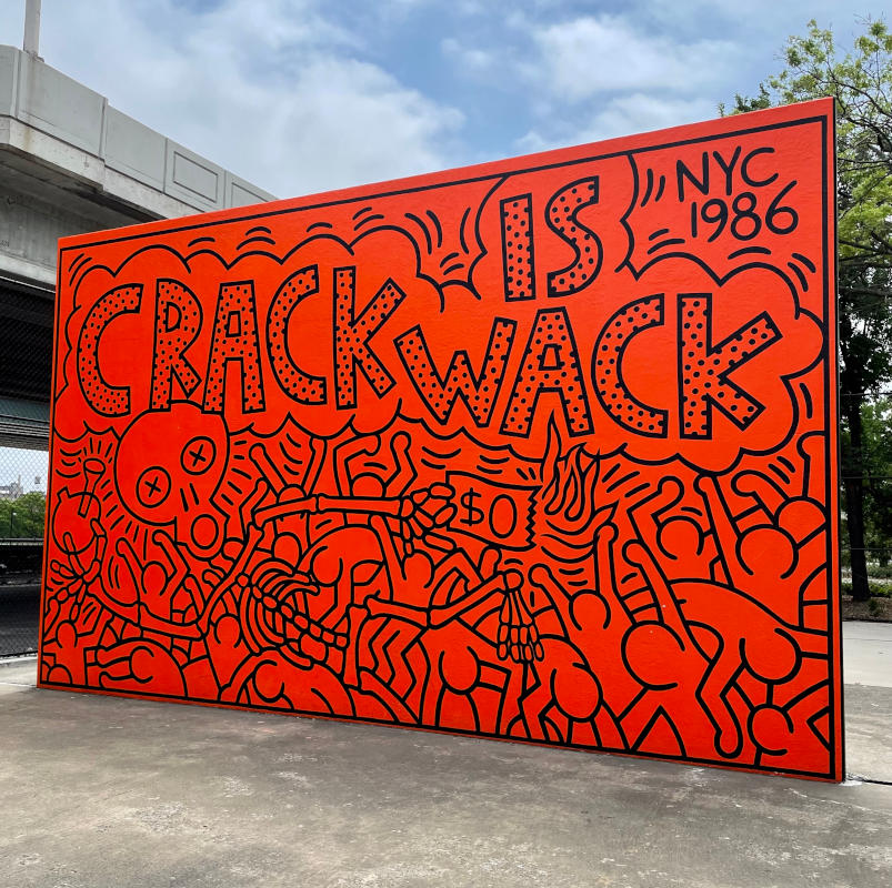 Keith Haring Crack Is Wack