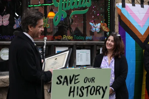 NY State Senator Brad Hoylman and Helen Buford