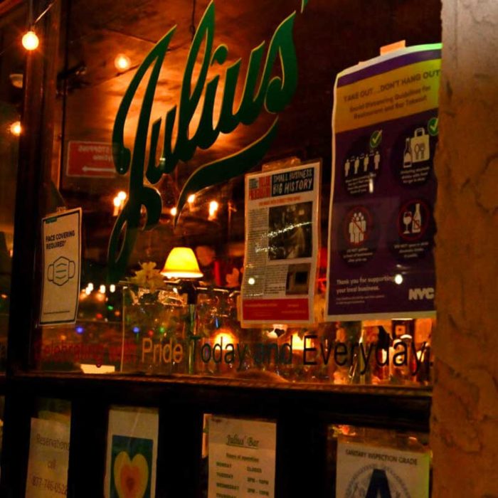 Julius' Bar in Gay City News featured