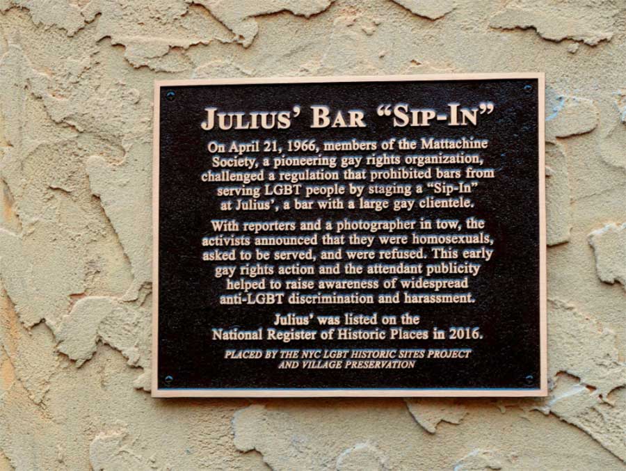 Julius plaque