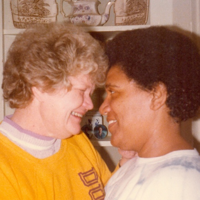 Audre Lorde and Frances Clayton