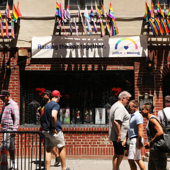 The Stonewall Inn in Greenwich Village
