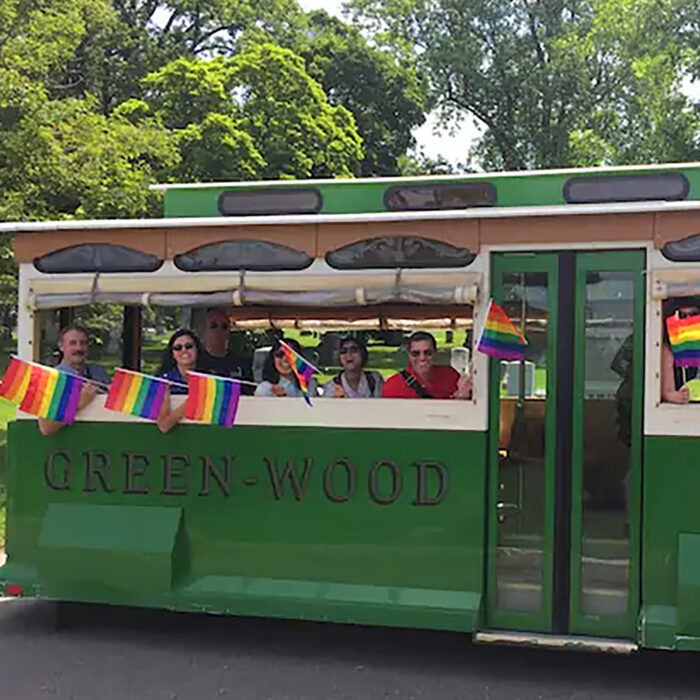 Gay Green-Wood trolley