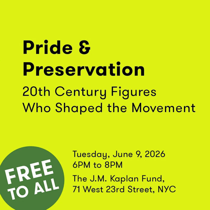 Pride and Preservation event details